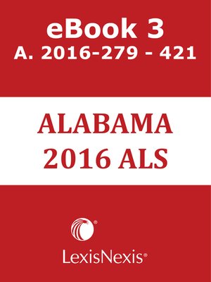 cover image of Michie's Alabama Code: Advance Legislative Service